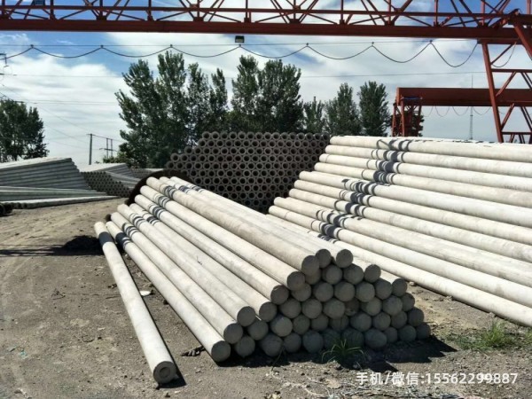 盘山190*10米非预应力水泥电线杆